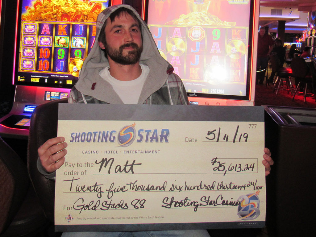 Matt 25,613 Shooting Star Casino Minnesota Casino, Hotel and