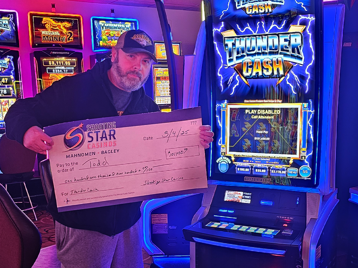 $101,400 won in Mahnomen